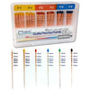 Meta Gutta Percha Points - Taper size 0.02, Color Coded, Sterile, Hand-Rolled, Spill-Proof (variations available)